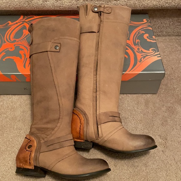 Kelsi Dagger Jayna Leather Riding Boots. Size 6. EUC - Picture 2 of 8